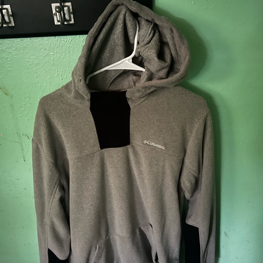 Columbia Two-Tone Gray and Black Men's Hoodie